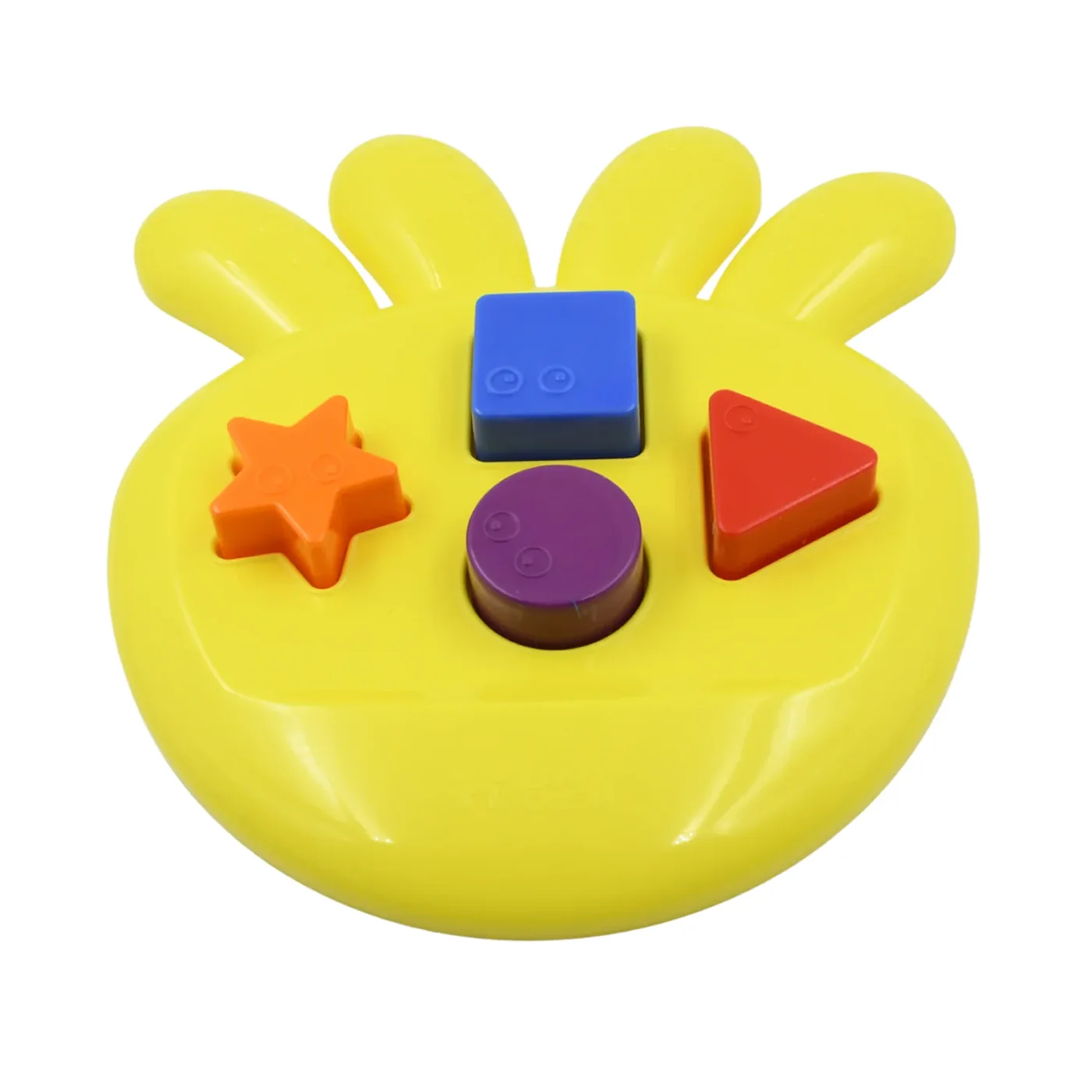 Octo Shape Sorter with its star, circle and triangle shapes in place